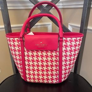 Kate Spade woven pattern medium tote
